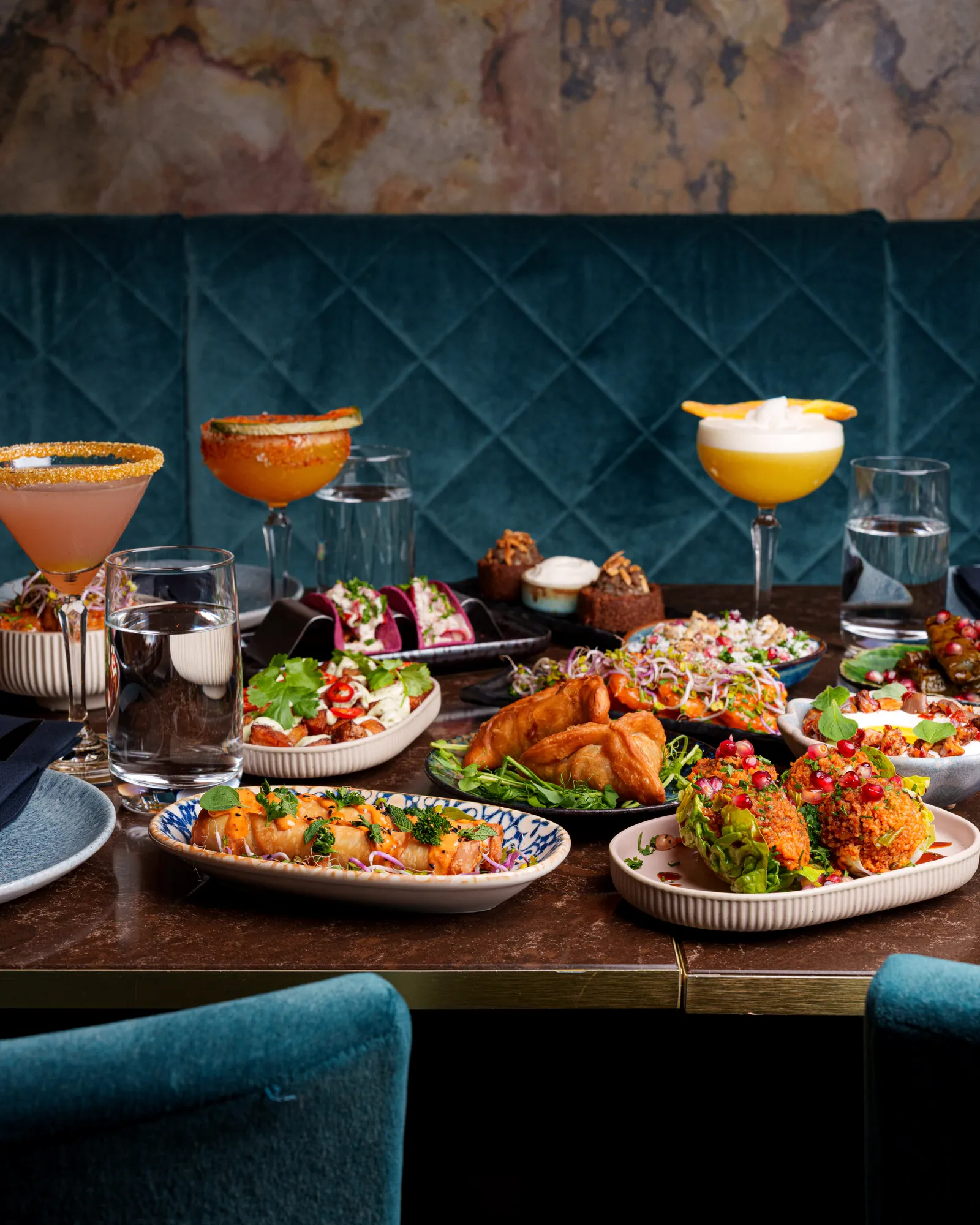 Lebanese food at Oummi